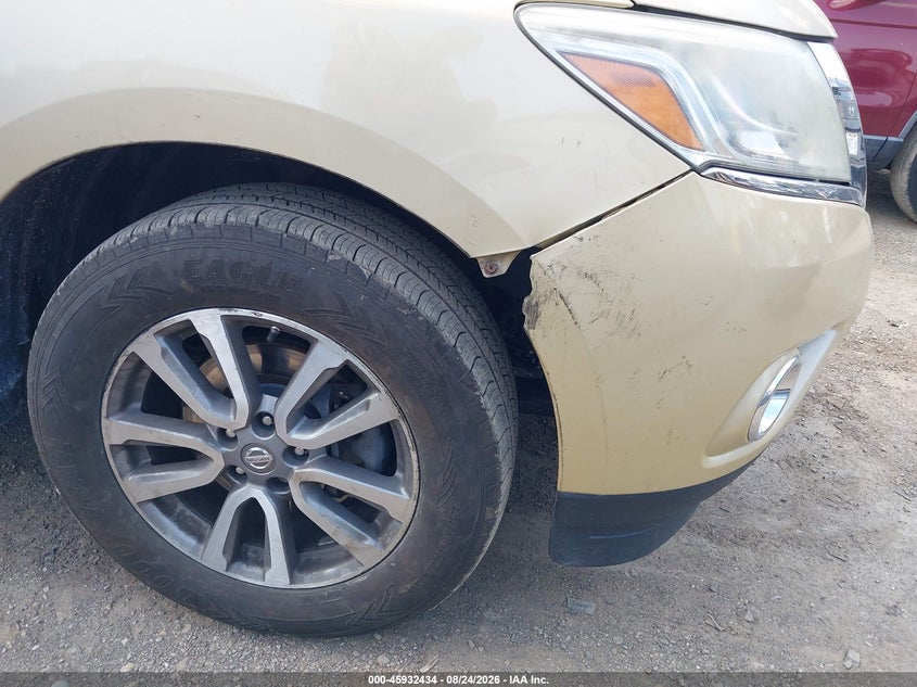 2013 NISSAN PATHFINDER auction photo 6