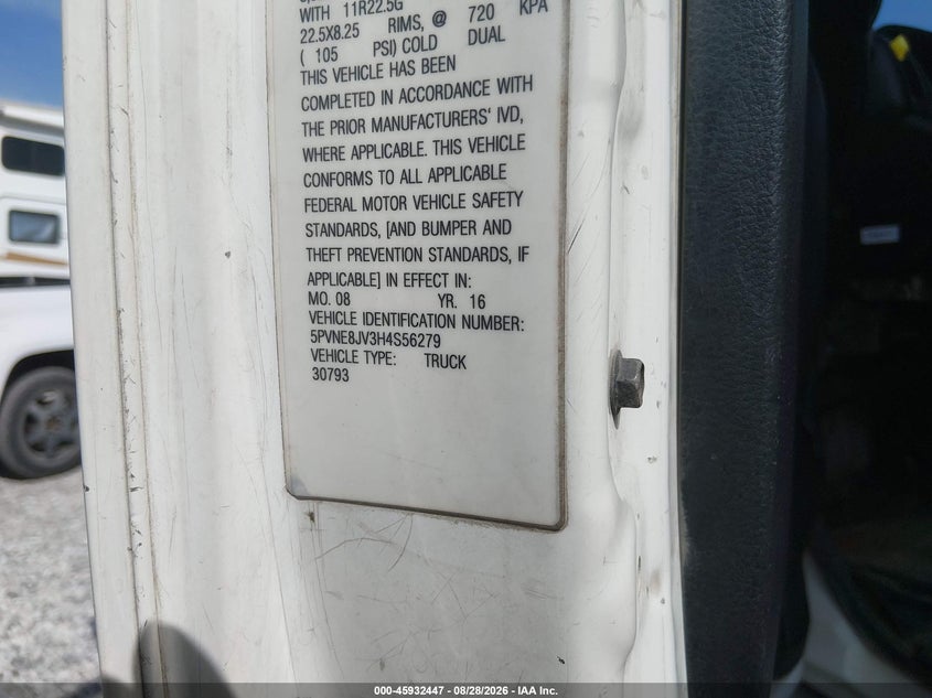 2017 HINO 238/258/268 auction photo 8