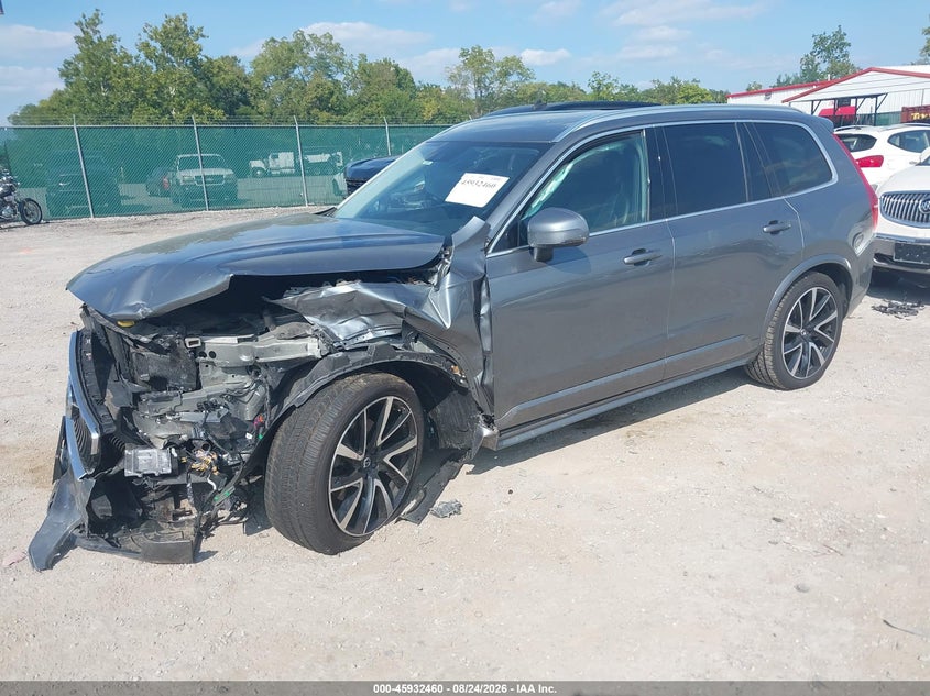 Vin: yv4a221k9l1622327, lot: 46431585, volvo xc90 t6 momentum 6 passenger 20202