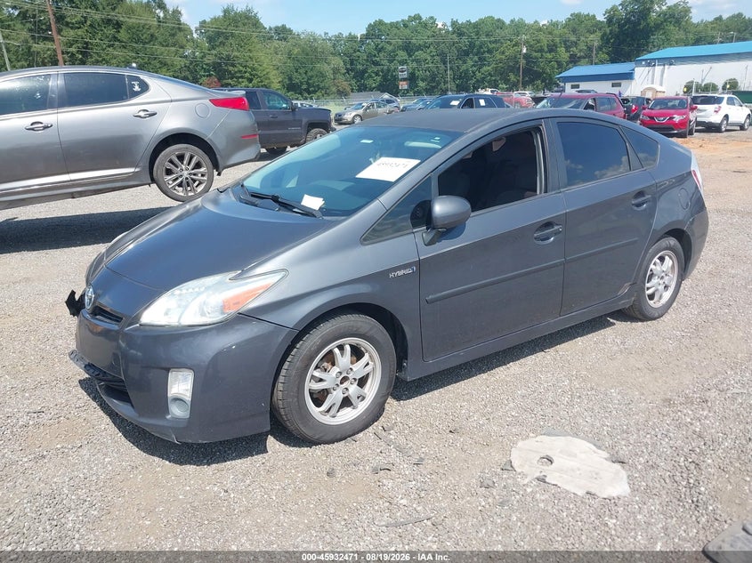 TOYOTA PRIUS 2011 VIN JTDKN3DUXB5247038
