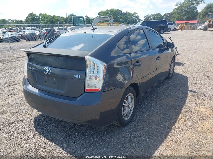 TOYOTA PRIUS 2011 VIN JTDKN3DUXB5247038