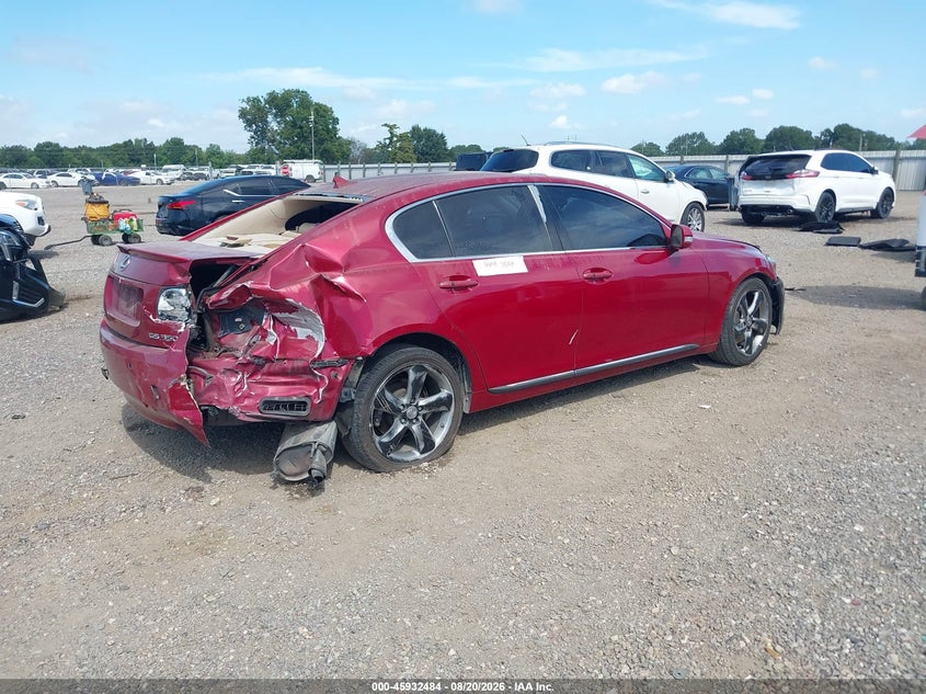 2008 LEXUS GS 350 auction photo 4