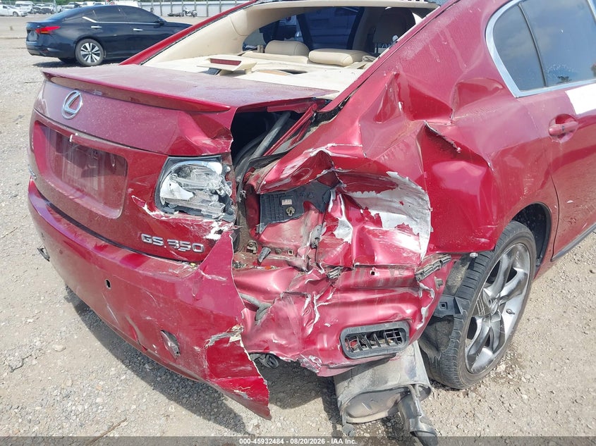 2008 LEXUS GS 350 auction photo 6