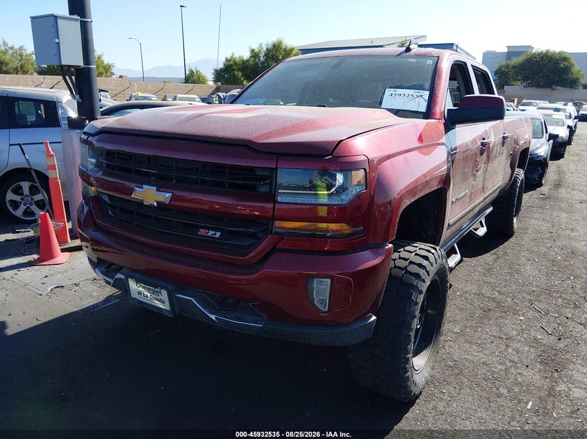 2018 Chevrolet Silverado, Правый зад, IAAI, VIN 3GCUKREC1JG159058 — фото 2