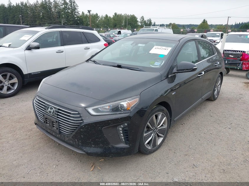 2019 HYUNDAI IONIQ HYBRID auction photo 2