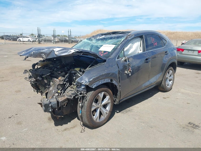 LEXUS NX 200T 2017 VIN JTJYARBZ1H2082706