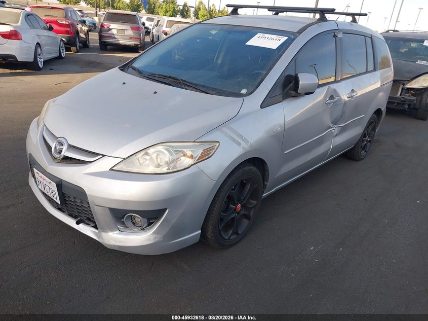 2008 Mazda 5, Left Side, IAAI, VIN JM1CR29L880305625 — photo 2