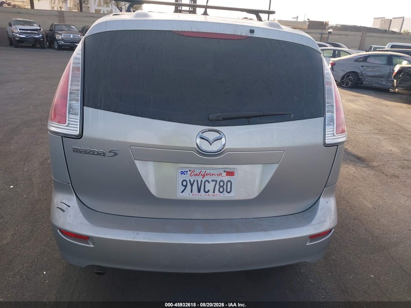 2008 MAZDA 5 WAGON 2.3L I-4 DOHC, VVT, 153HP