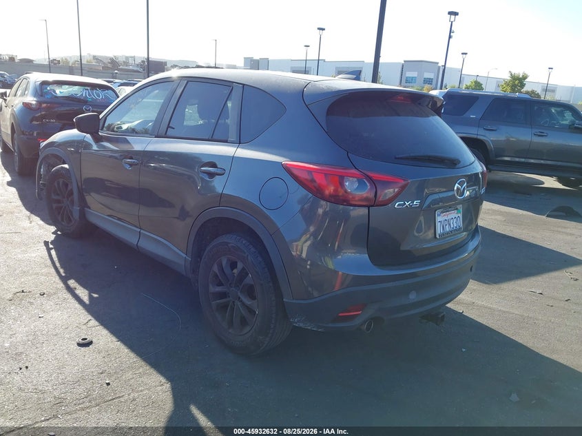 Vin: jm3ke2dy7g0892092, lot: 46431757, mazda cx-5 grand touring 20163
