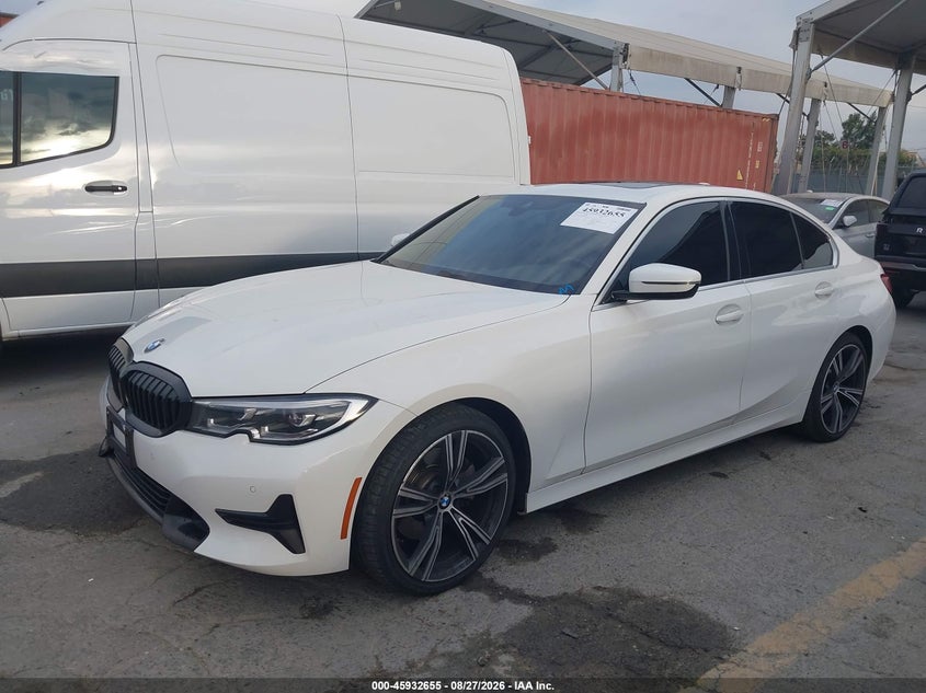 2021 BMW 3er, Theft Recovery, IAAI, VIN 3MW5R1J00M8B86356 — photo 2