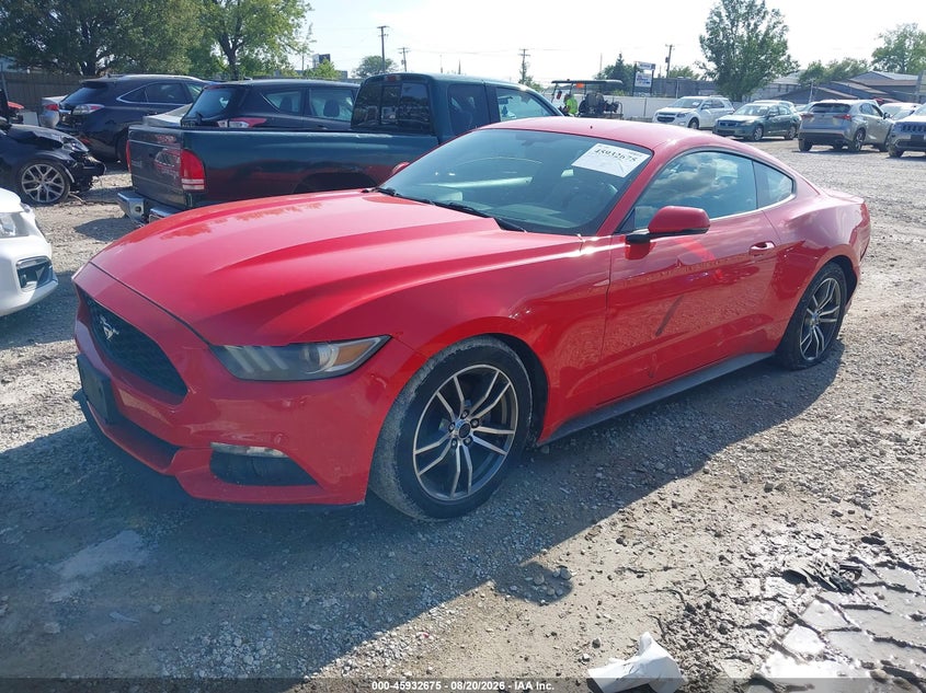 2015 Ford Mustang, Удар сзади, IAAI, VIN 1FA6P8TH7F5317474 — фото 2