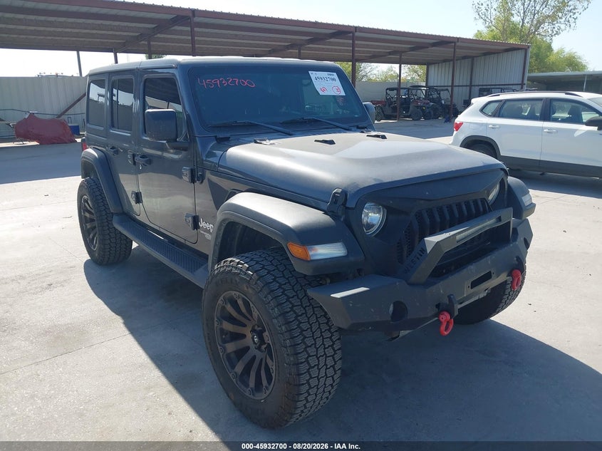 2018 Jeep Wrangler Unlimited Sport S, aukciono nuotrauka 1