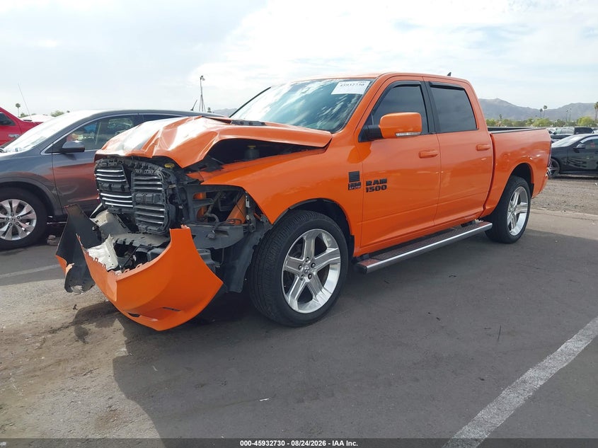 Vin: 1c6rr6mt6hs567700, lot: 46431855, ram 1500 sport  4x2 5'7 box 20172