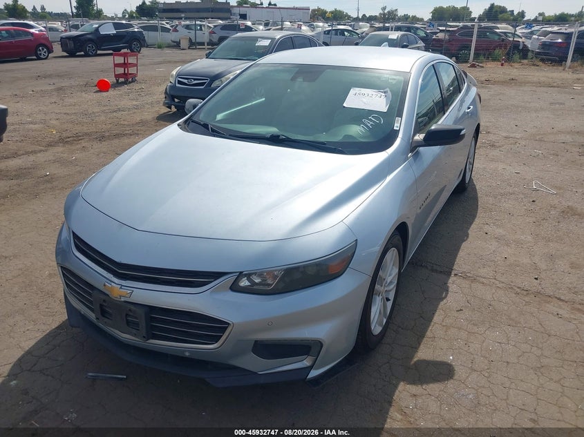 2017 Chevrolet Malibu, Ходова, IAAI, VIN 1G1ZE5ST2HF218391 — фото 2