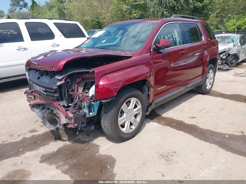 2016 GMC Terrain, Удар спереди, IAAI, VIN 2GKFLTEK1G6175893 — фото 2
