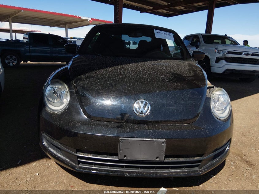 VOLKSWAGEN BEETLE 2013 VIN 3VWFP7AT3DM652473