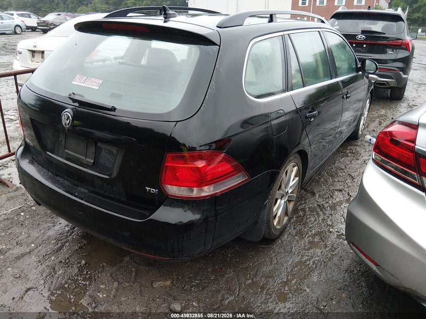 2013 VOLKSWAGEN JETTA SPORTWAGEN auction photo 4