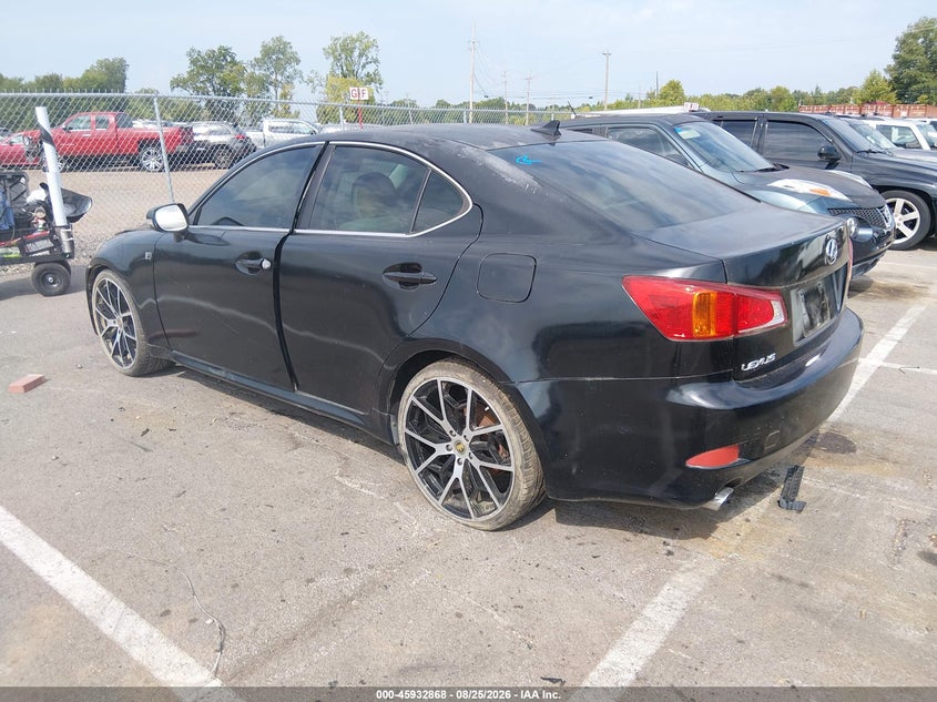 LEXUS IS 250 2009 VIN JTHBK262392086203