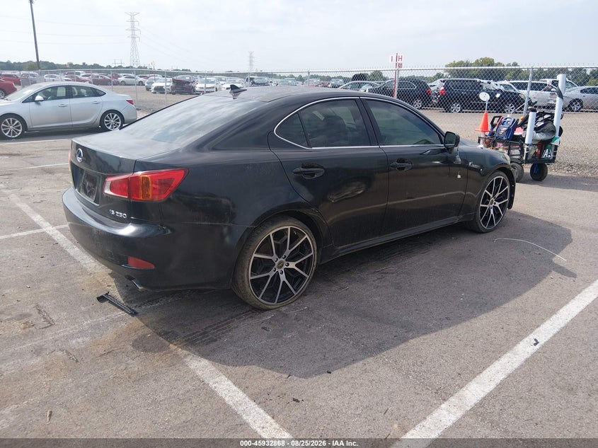 LEXUS IS 250 2009 VIN JTHBK262392086203