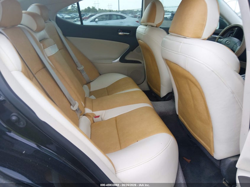 LEXUS IS 250 2009 VIN JTHBK262392086203
