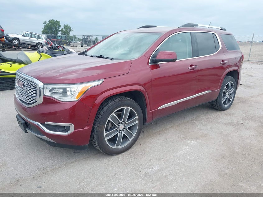 2018 GMC Acadia, Hail, IAAI, VIN 1GKKNXLS6JZ206747 — photo 2