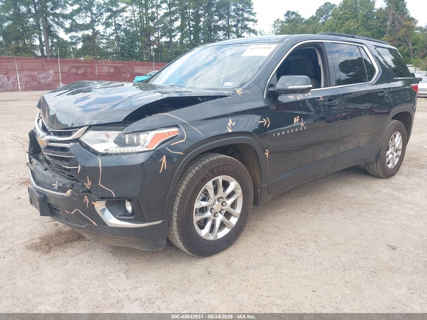 Vin: 1gnergkw2lj316026, lot: 46432056, chevrolet traverse fwd lt cloth 20202