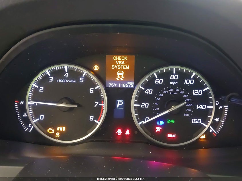 ACURA RDX 2014 VIN 5J8TB4H51EL000871