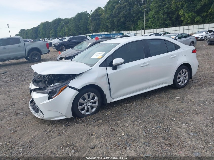 2025 Toyota Corolla, Front End, IAAI, VIN 5YFB4MDEXSP254639 — photo 2