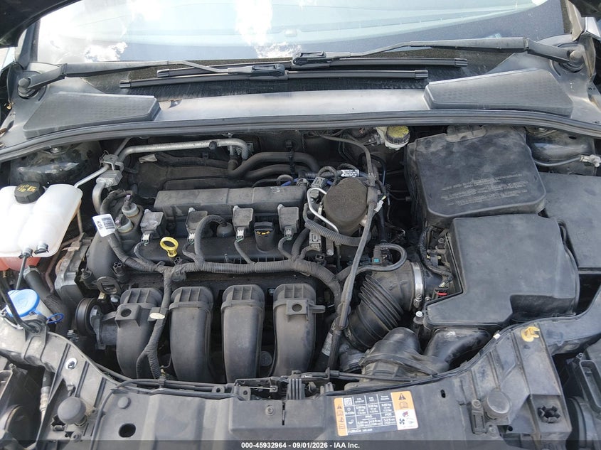 2015 FORD FOCUS SEDAN 2.0L I-4 DI, DOHC, VVT, 160HP