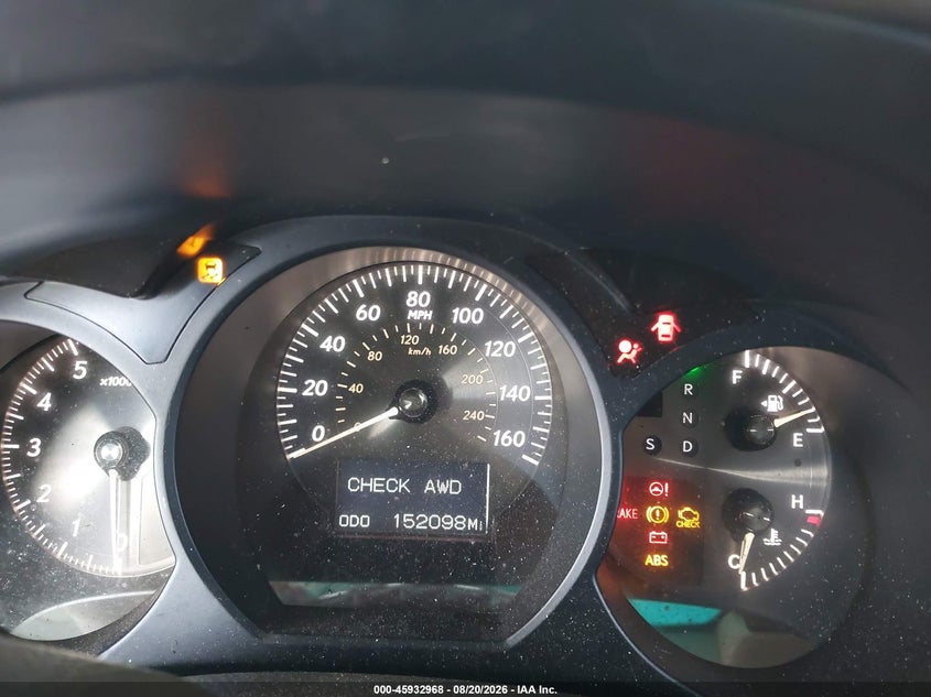 2008 LEXUS GS 350 auction photo 7