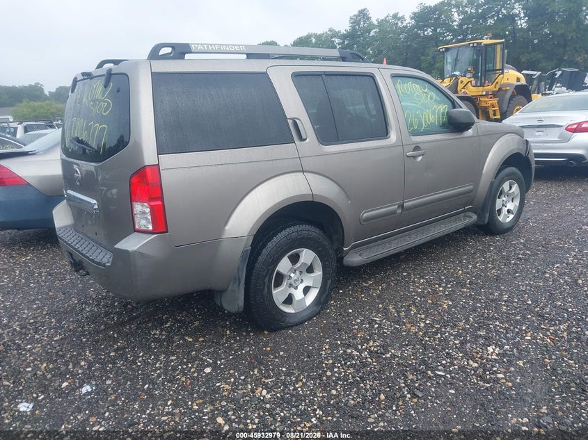 2005 NISSAN PATHFINDER auction photo 4