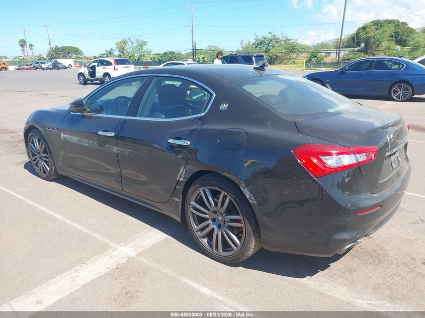 Vin: zam57xsa7j1276988, lot: 46432128, maserati ghibli 20183