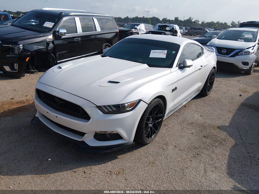 2017 Ford Mustang, Left & Right Side, IAAI, VIN 1FA6P8CF7H5339671 — photo 2