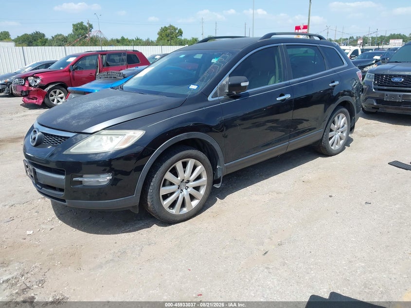 2008 Mazda CX-9, Rear, IAAI, VIN JM3TB28A280138951 — photo 2