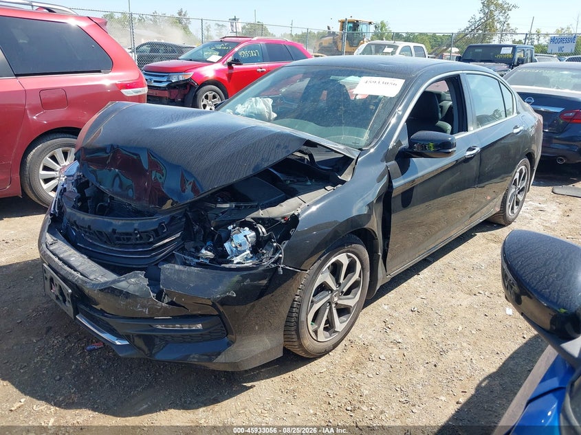 2017 Honda Accord, Front End, IAAI, VIN 1HGCR2F83HA259245 — photo 2