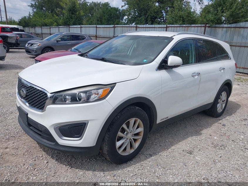 2017 KIA SORENTO SPORT UTILITY VEHICLE 3.3L V-6 DI, DOHC, VVT, 290HP