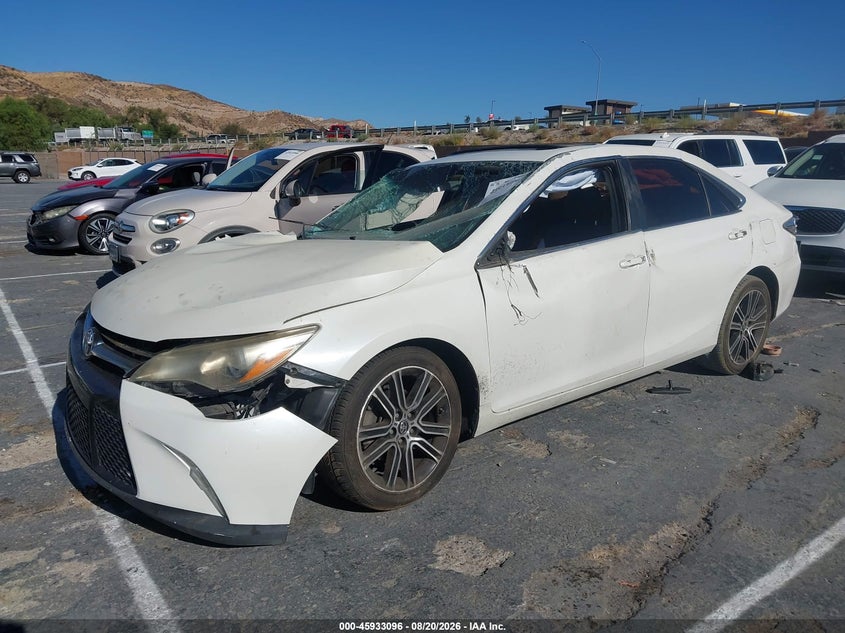 2016 Toyota Camry, Rollover, IAAI, VIN 4T1BF1FK8GU186066 — photo 2