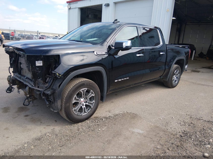 2026 GMC Sierra, Front End, IAAI, VIN 1GTUUDED2TZ374456 — photo 2