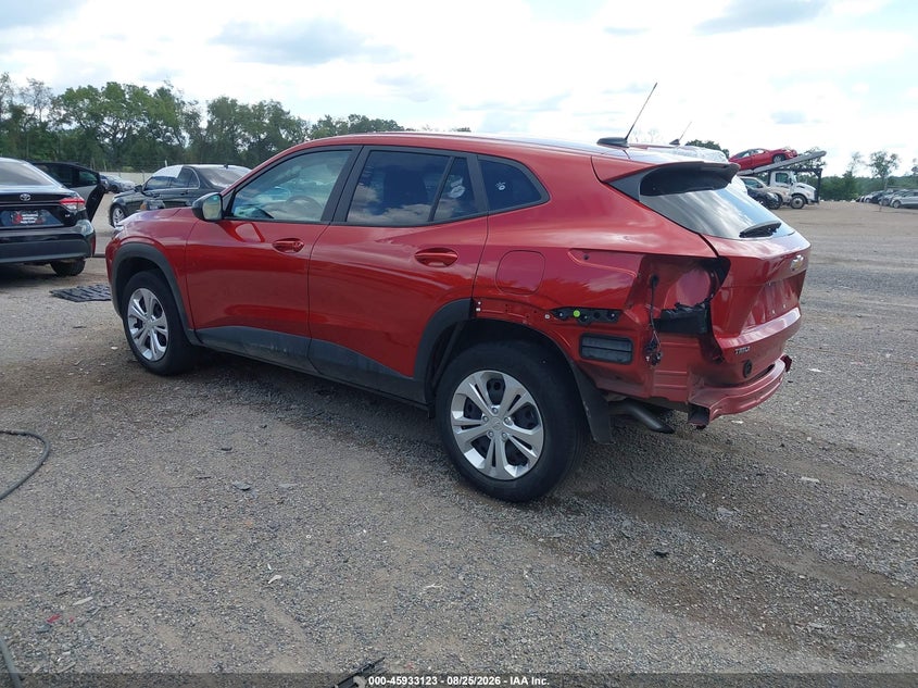 Vin: kl77lfe24rc106656, lot: 46432248, chevrolet trax fwd sp 20243