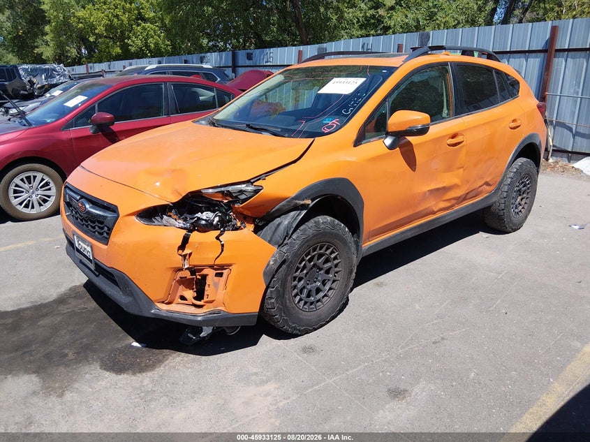 2019 Subaru XV, Удар спереди, IAAI, VIN JF2GTANC5K8260592 — фото 2