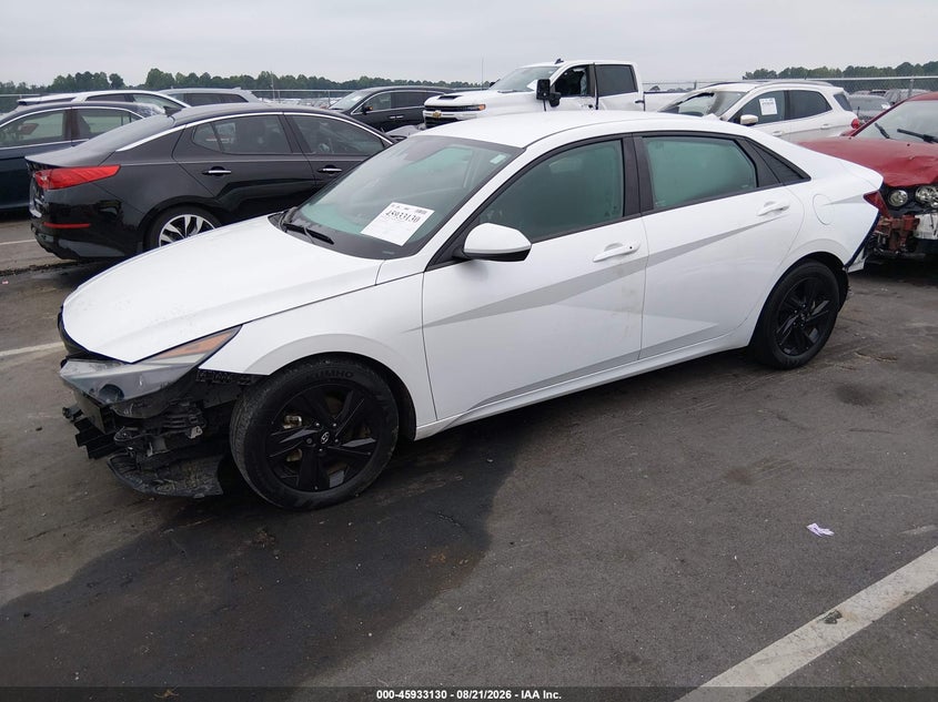 HYUNDAI ELANTRA 2022 VIN 5NPLM4AG1NH057869