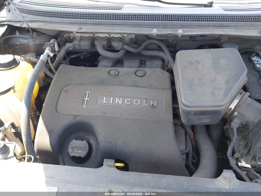 LINCOLN MKX 2012 VIN 2LMDJ8JK8CBL10915