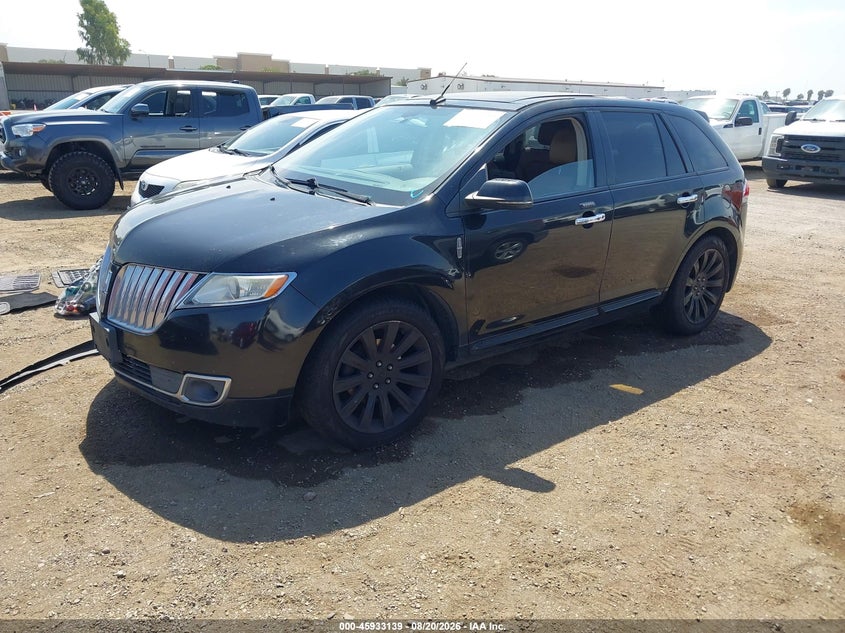 LINCOLN MKX 2012 VIN 2LMDJ8JK8CBL10915