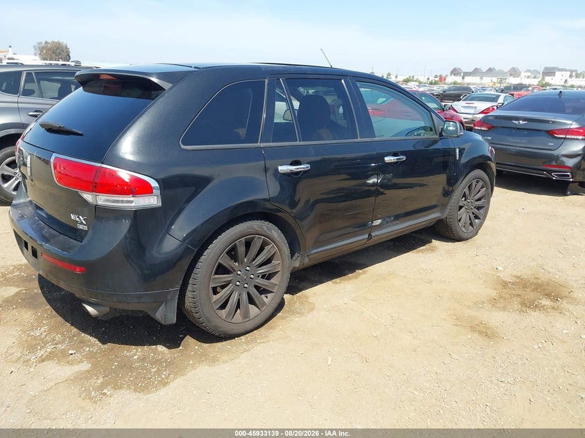 LINCOLN MKX 2012 VIN 2LMDJ8JK8CBL10915