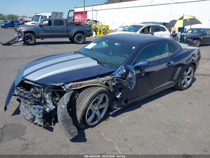 2011 Chevrolet Camaro, Front End, IAAI, VIN 2G1FC1ED6B9120910 — photo 2