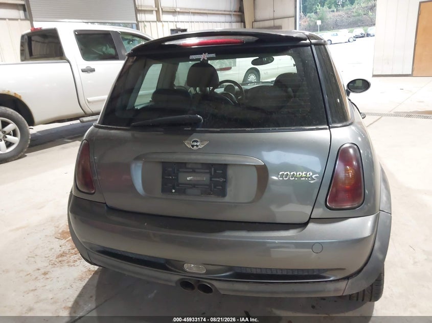 MINI COOPER S 2003 VIN WMWRE33403TD72479