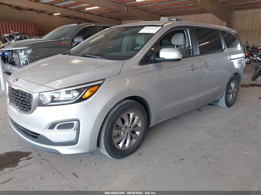 2020 Kia Sedona Lx, Unknown, IAAI, VIN KNDMB5C16L6639238 — photo 2