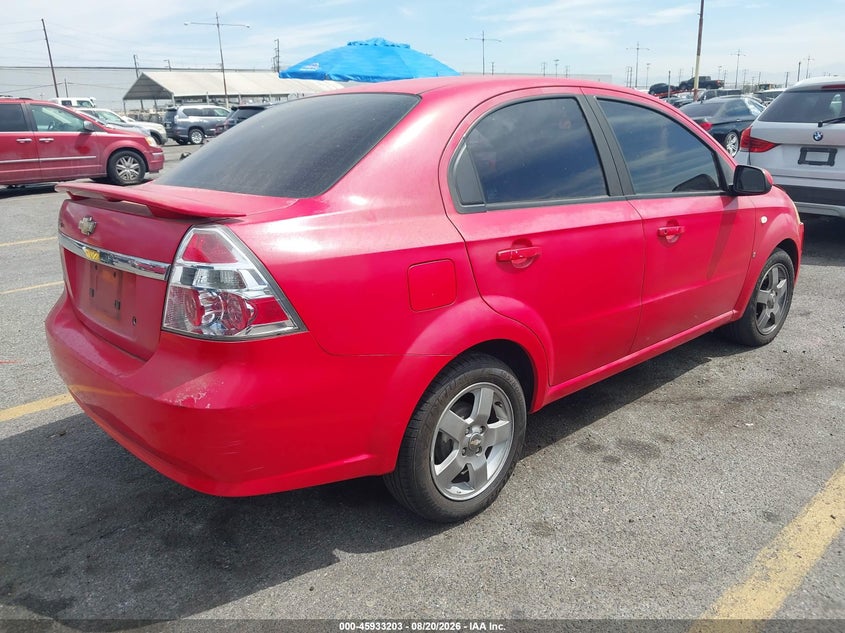 2007 CHEVROLET AVEO auction photo 4