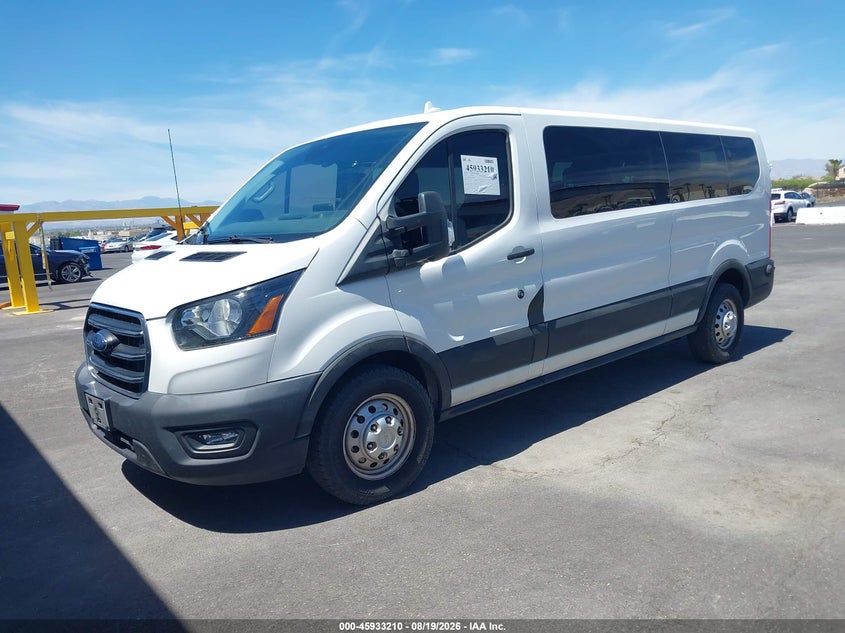 2020 FORD TRANSIT-350 PASSENGER VAN auction photo 2