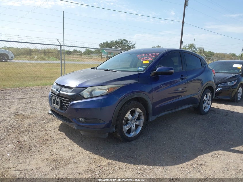 2016 Honda Hr-V Ex, Правый перёд, IAAI, VIN 3CZRU6H52GM740097 — фото 2